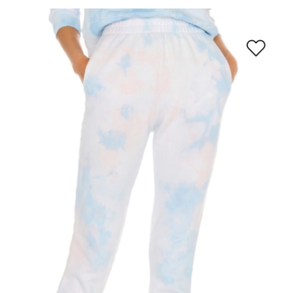 Frankies Bikini BARELY USED Tie Dye Sweat Set- Sweatshirt and Matching Pants- Sm - Picture 1 of 5